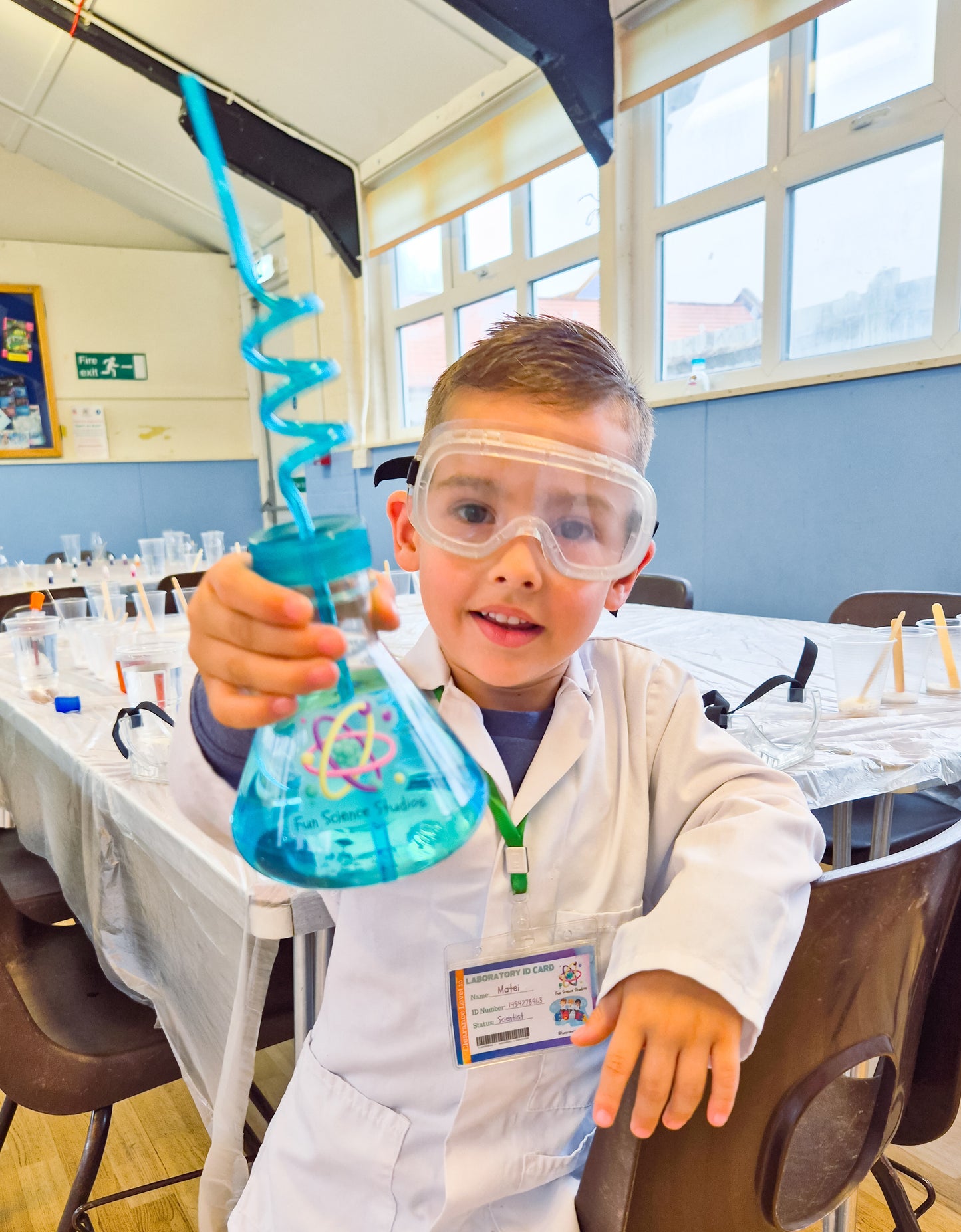 Science Flask Water Bottle